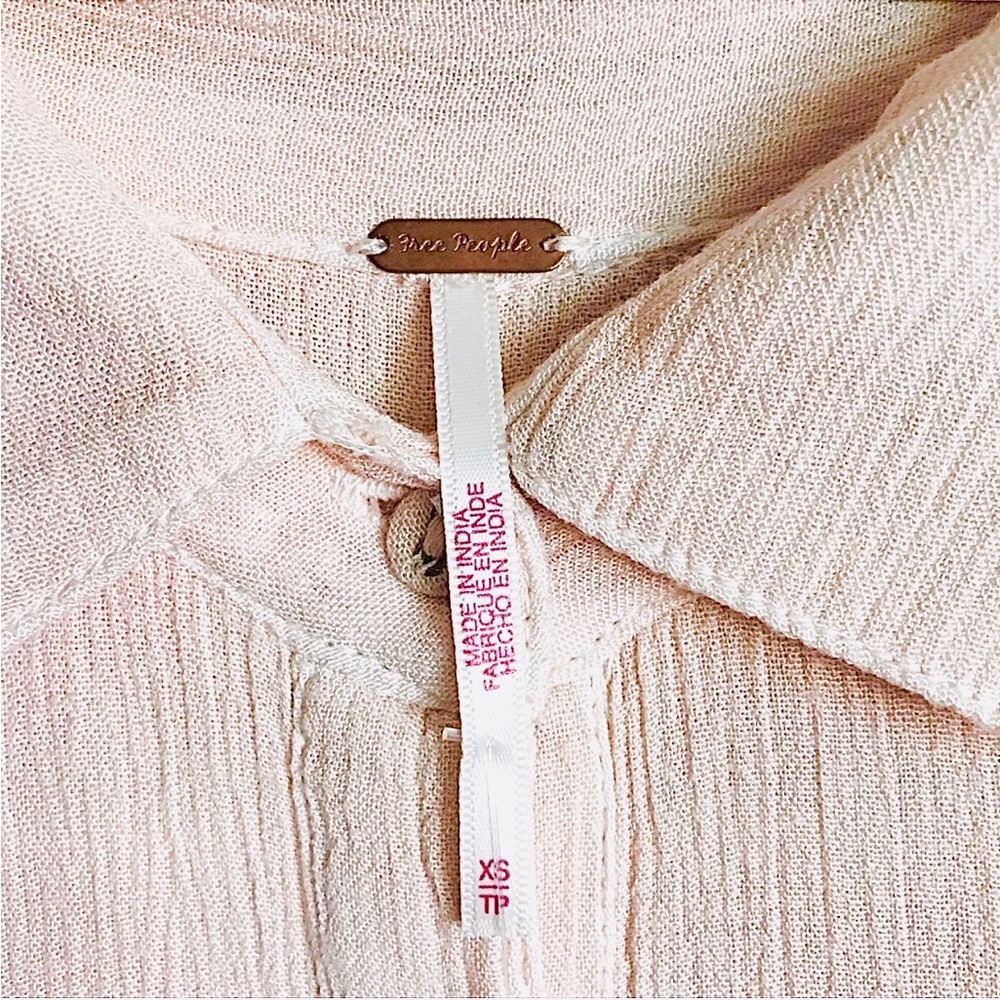 FREE PEOPLE Pretty Cozy Maxi Ecru Dress - Picture 14 of 16